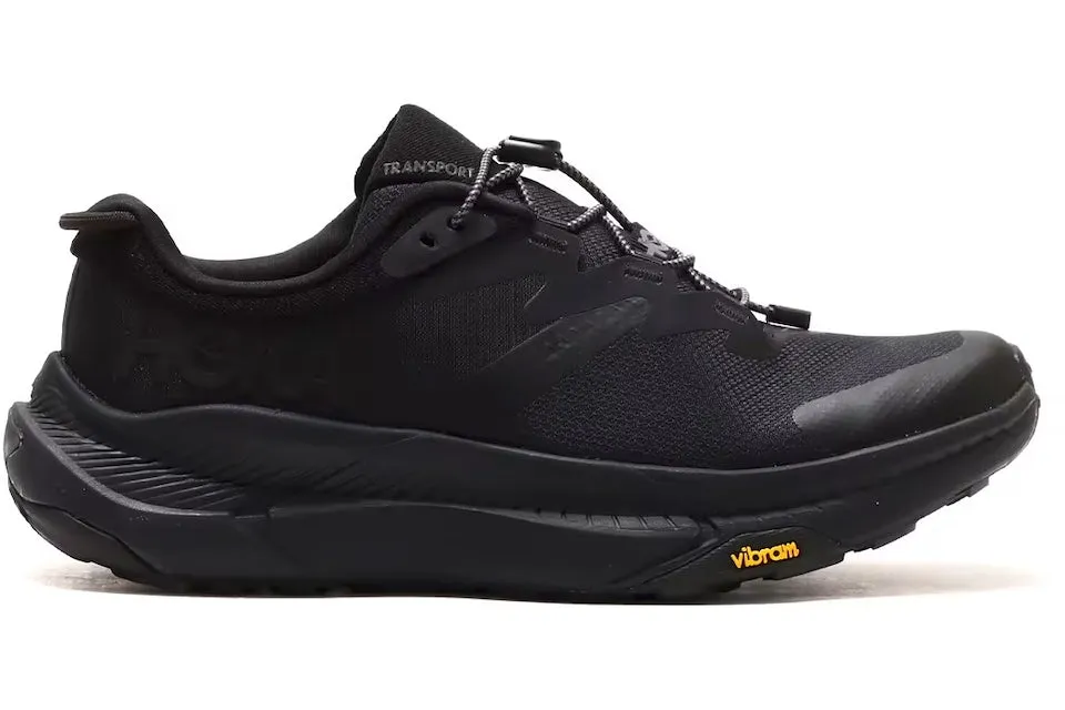tam(超美品)HOKA W TRANSPORT GTX ブラック Lifestyle Hoka Transport GTX Women's Shoes Black | Alltricks.com